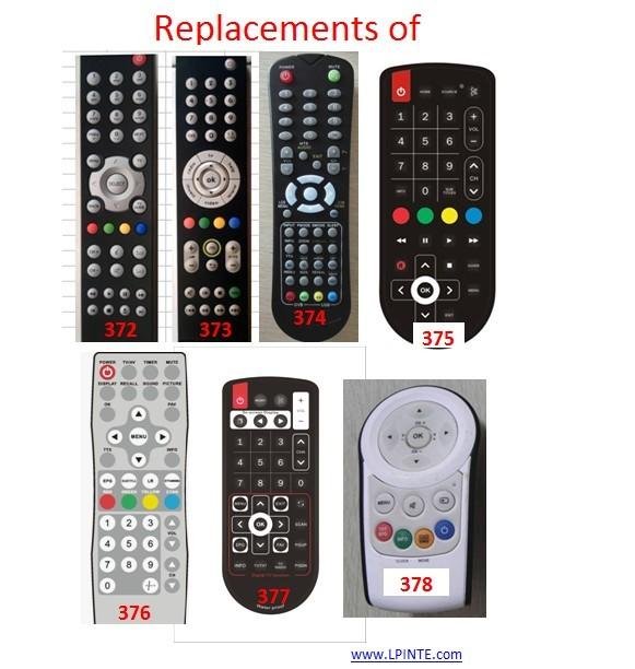 waterproof mirror tv remote control for hotel and resort universal and learning 6