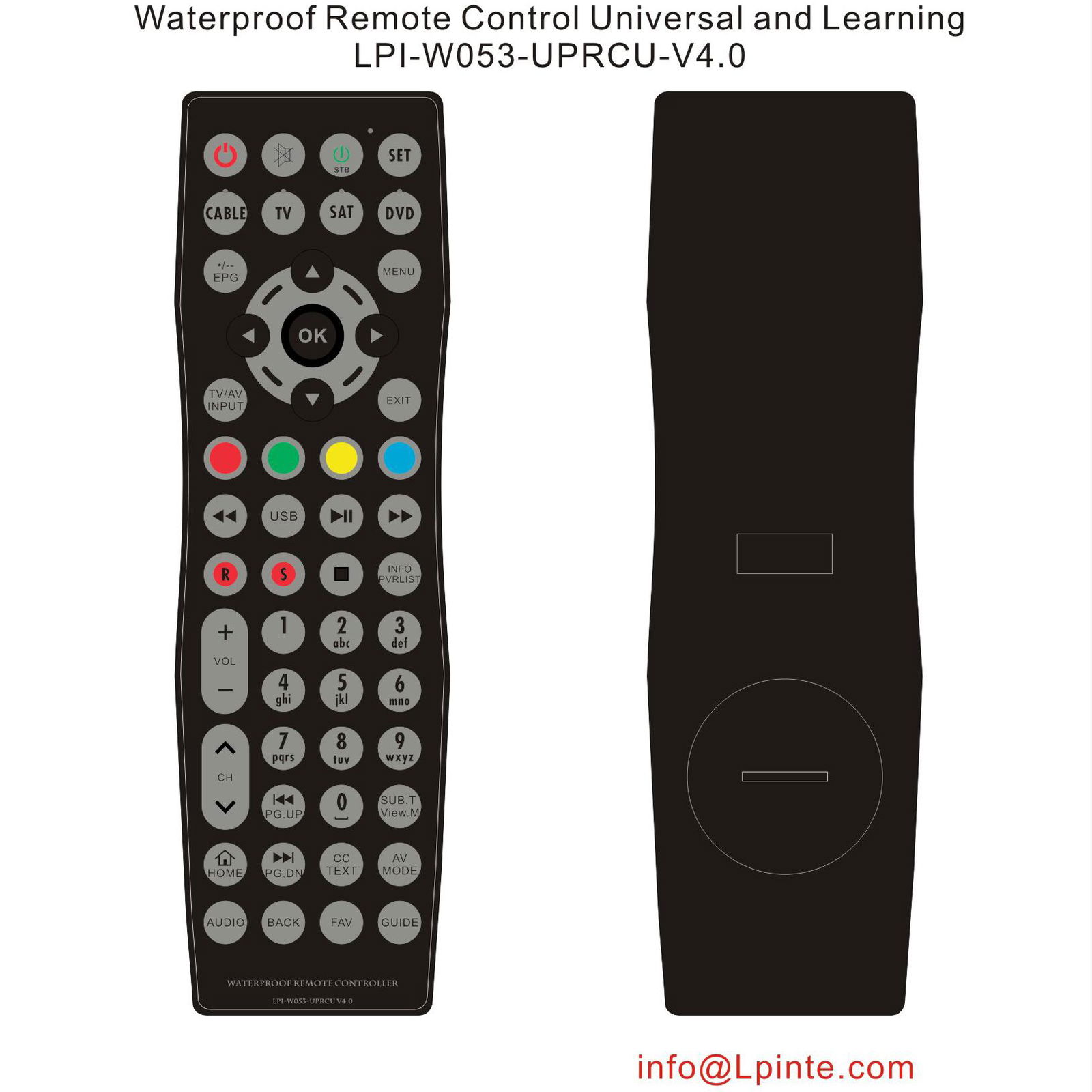 Android tv remote control and tv 2.4G learning google tv box RF wireless amino 2