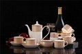 porcelain coffee set plate bowl cream pither 15pcs kit 1
