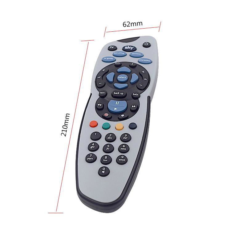 waterproof mirror tv remote control for amino stb iptv 4