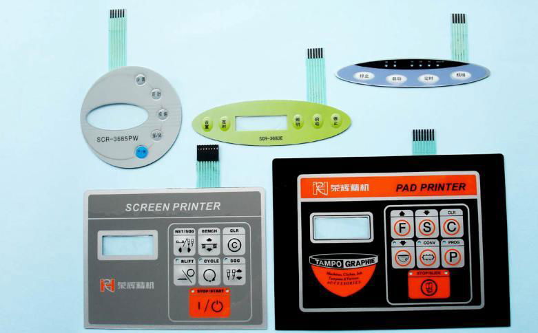 membrane label overlay