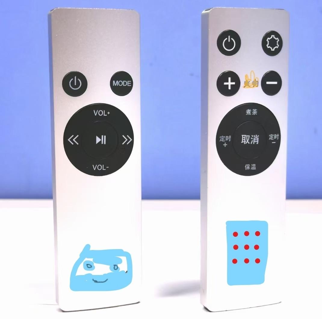 tv remote controller metal remote control A13 aluminum remote control meta 4