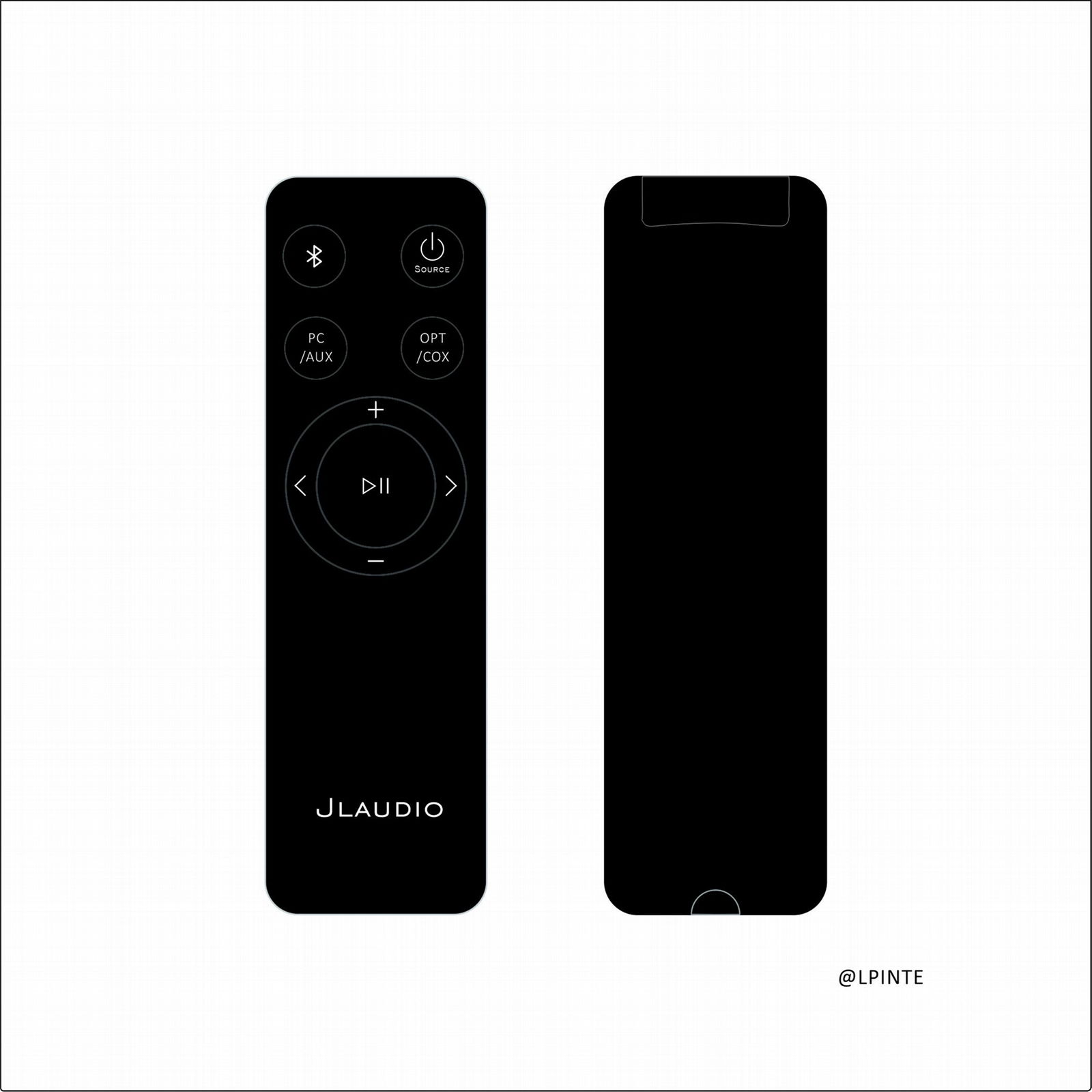 aluminus remote control audio