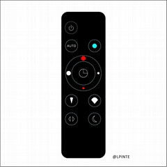 audio remote controller metal remote control fjarrkontroll kaukosaadin afstandsb