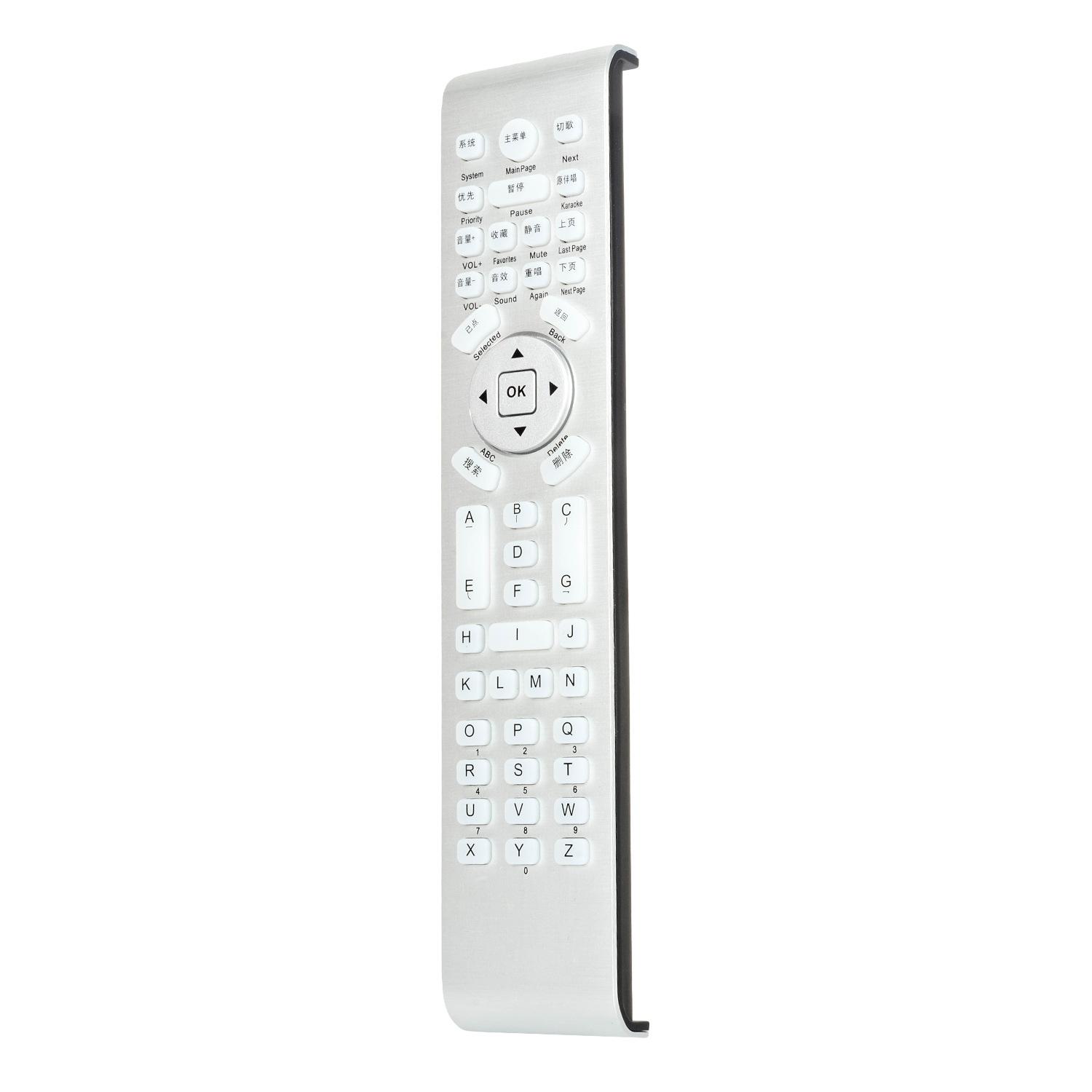 aluminum remote controller metal remote controller LPI-AR50 with backlight 5