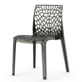 clear plastic Gruvyer chair/transparent plastic club chair furniture 2