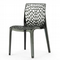 clear plastic Gruvyer chair/transparent plastic club chair furniture