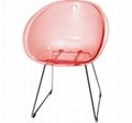 Gliss Chair Replica Gliss 921 Chair Furniture Transparent Plastic Dining Chair