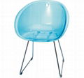 Gliss Chair Replica Gliss 921 Chair Furniture Transparent Plastic Dining Chair