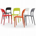 stackable plastic cafe Gipsy chair