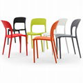 stackable plastic cafe Gipsy chair 3