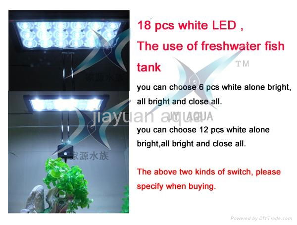 LED aquarium clip lighting 18W seawater 3