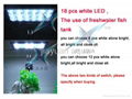 LED aquarium clip lighting 18W seawater 3