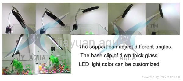 LED aquarium clip lighting 18W seawater 5