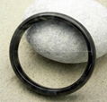 Burma Black Jadeite Jade Bangle Bracelet