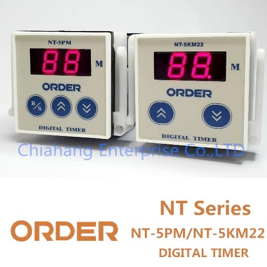 台湾ORDER DIGITAL TIMER 计时器 NT-5PM NT-5KM22