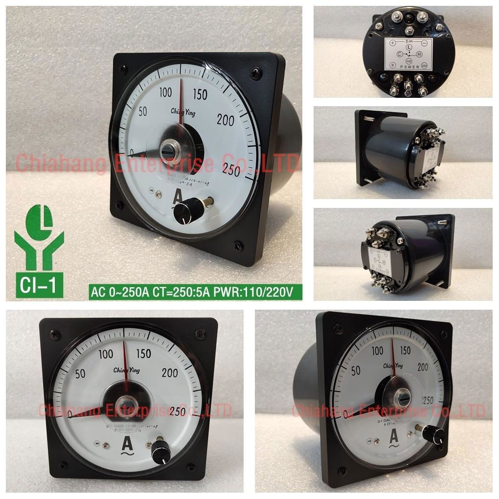 Ching Ying Current control  AMPERE METER  CI-1 CLASS CI-A CI-A2 CI-2 CH-120HL  5