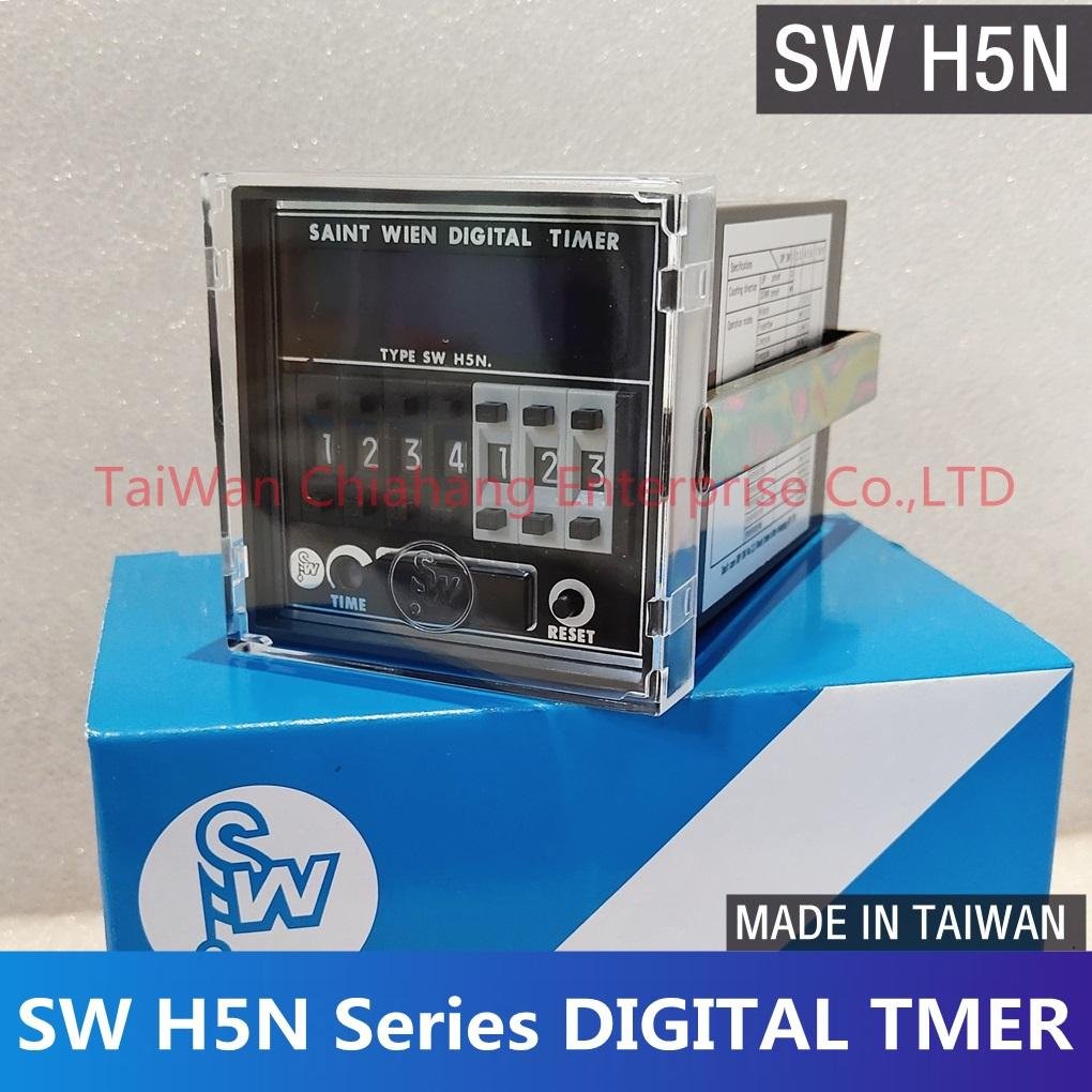 Taiwan SWIENCO Digital Timer/Counter TYPE SW H7N, H7A, H7K, H5N, SAINT WIEN 3