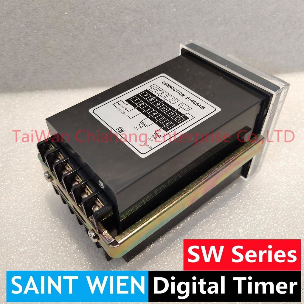 Taiwan SWIENCO Digital Timer/Counter TYPE SW H7N, H7A, H7K, H5N, SAINT WIEN 4