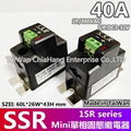 TAIWAN SOLID STATE RELAY 40A SSR3840 SSR4840 SSR2240 Single-phase solid state relay 1SR-3840D 1SR-2240D 1SR-3825D ISR-3825D ISR-3840D SM4840DA ESR20N04010  MARKSI 1SR-3840MD MSR-3840D MSR-3825D MARKSI  JEC SM3840DA