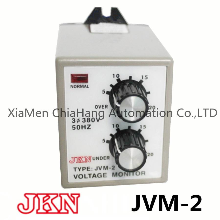 JKN UNDER TYPE JVM-1 JVM-2 JVM-3 VOLTAGE MONITOR RELAY