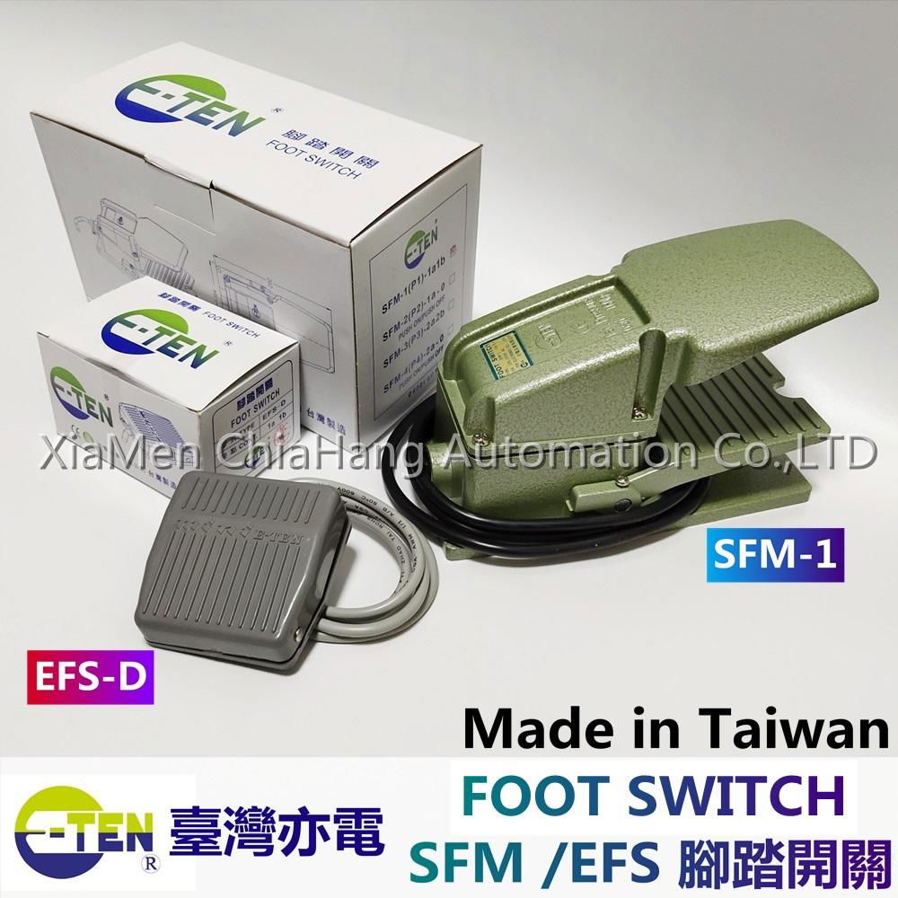 TAIWAN E-TEN  SFM-1 FOOT SWITCH EFS-D SFM-P1 PUSH BUTTON SWITCH MS-345 MP-330 