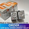 TAIWAN ORDER TYPE LCR OVERCURRENT RELAY LEADER ELECTRONICS CO.,LTD