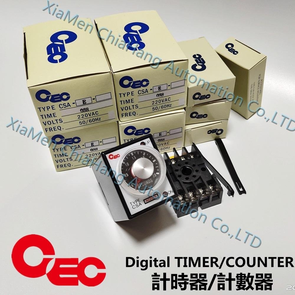 CEC Digital timer Digital counter CSA-E CSK-E STD-E SDM-E