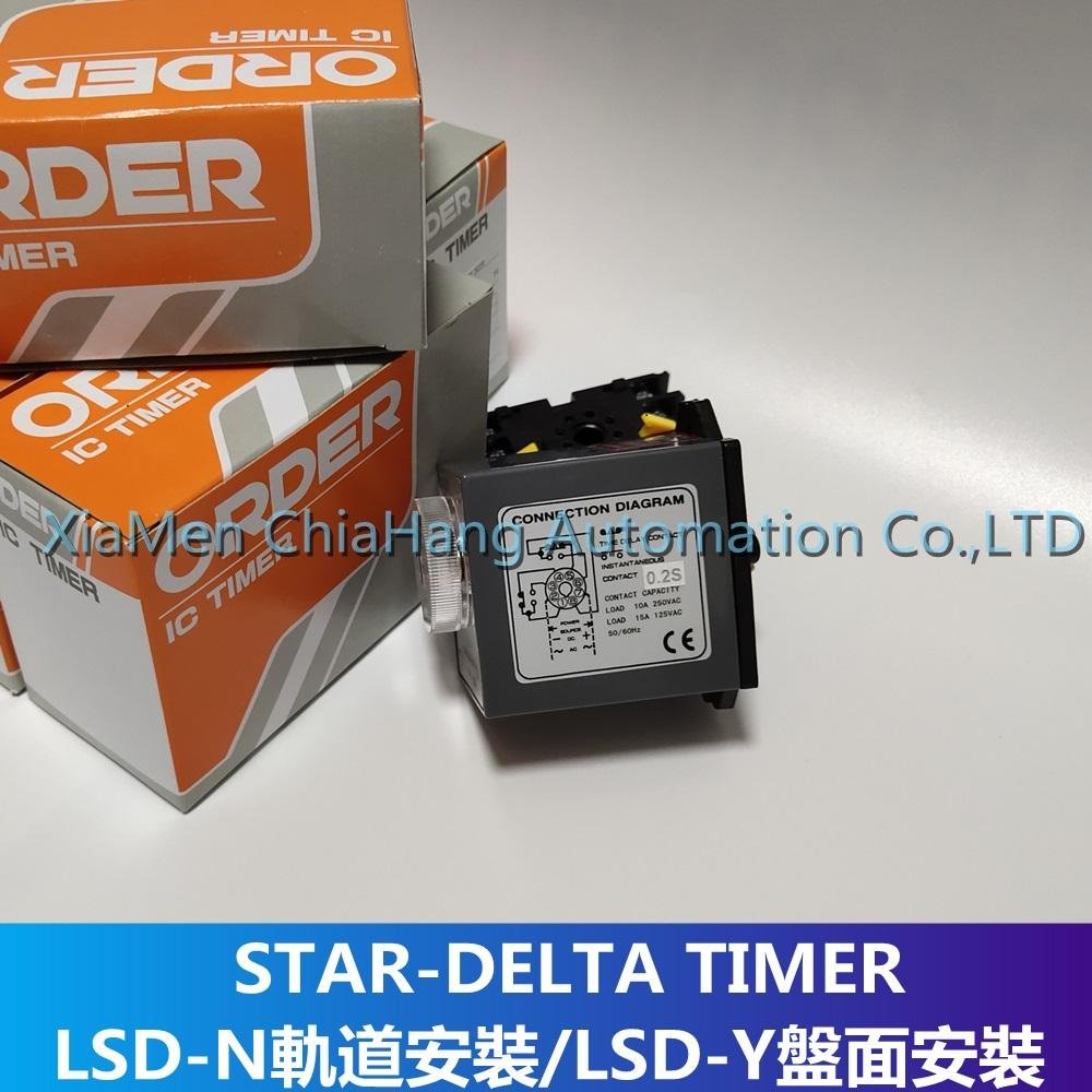 TAIWAN ORDER STAR-DELTA TIMER TYPE LSD CONNECTION DIAGRAM