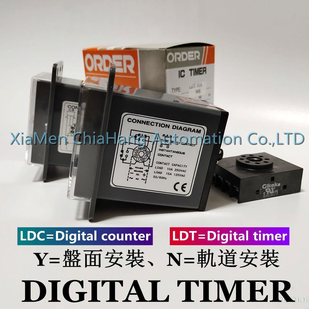 TAIWAN ORDER  LDC-YI   Counter LDT-YI   TIMER 2