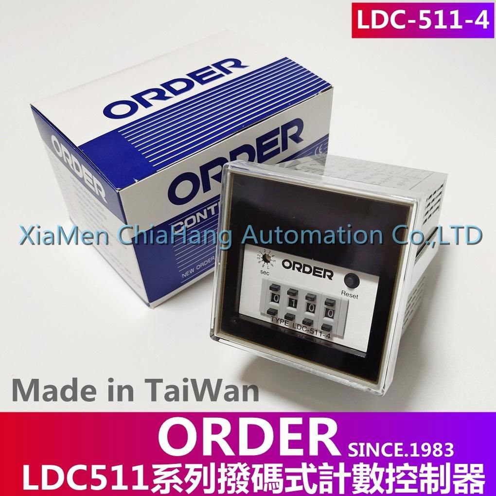 臺灣 ORDER  LDC-511-4 計數器 Counte