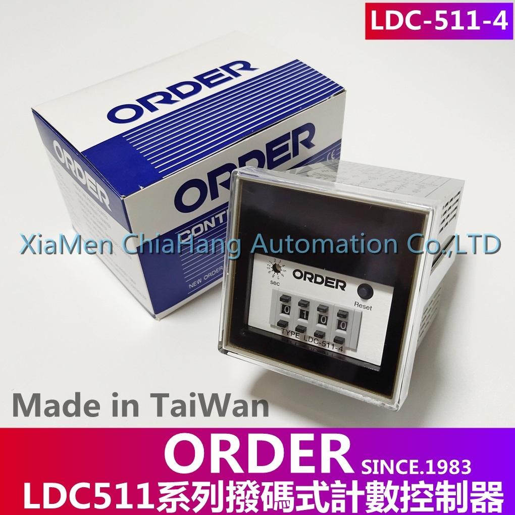 Taiwan ORDER TYPE Counter LDC-511-4 Counter LDC-511-3 LDC-511-2 LDT-511-4 LDT-511-3 LDT-511-4B TIMER