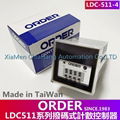 Taiwan ORDER TYPE Counter LDC-511-4 Counter LDC-511-3 LDC-511-2 LDT-511-4 LDT-511-3 LDT-511-4B TIMER