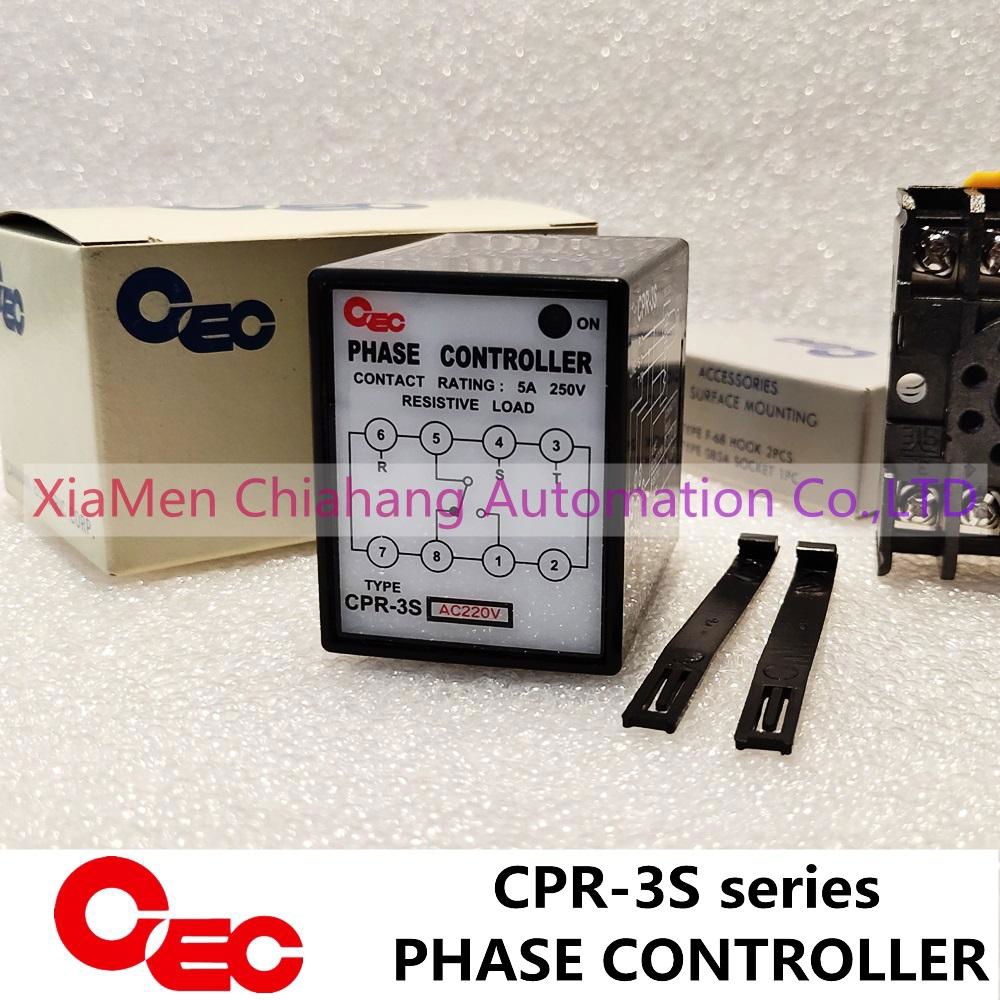 PHASE CONTROLLER TYPE CPR-3S CSA-E STD-FE MT-3 MH-3 CEC AC220V AC380V CANAAN ELECTRIC CORP