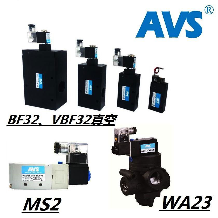 AVS, solenoid valve, pneumatic combination, pressure regulating valve, cylinder 5