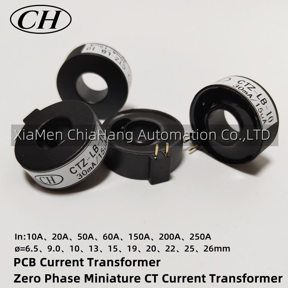 PCB Current Transformer Zero Phase Miniature CT Current Transformer SCT2021A CTZ-LB-10