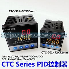 台湾 CHIAHANG PID温度控制器，CTC-401 CTC-701 CTC-901 CTC-501 温控表