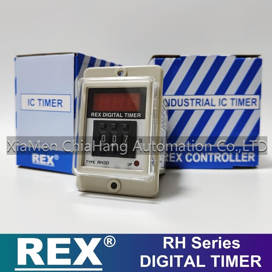 REX DIGITAL TIMER 時間繼電器 RH3D R