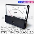 TAIWAN ammeter TH-670 TH-50 TH-65 CALSS 2.5 