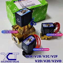 台湾 YCT 电磁阀 SOLENOID VALVE V2E1