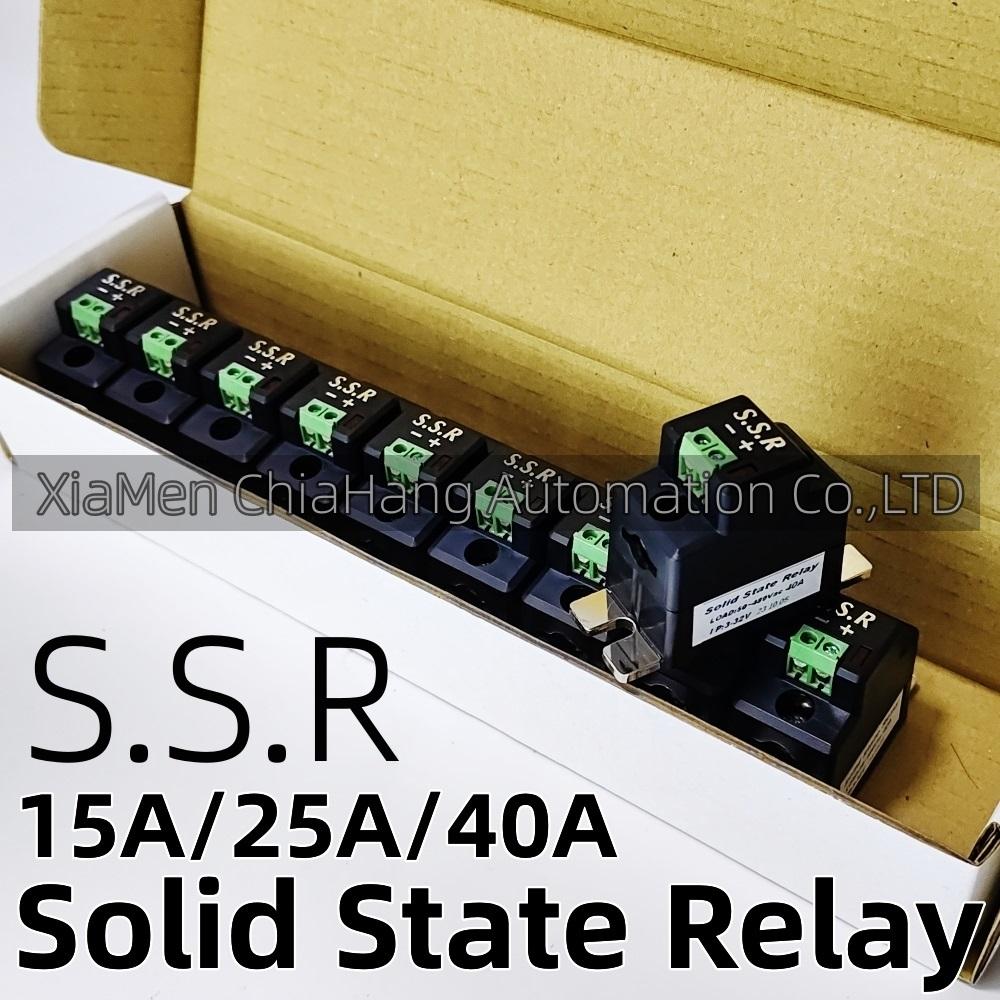 TAIWAN SOLID STATE RELAY 40A SSR3840 SSR4840 SSR2240 Single-phase solid state relay 1SR-3840D 1SR-2240D 1SR-3825D ISR-3825D ISR-3840D SM4840DA ESR20N04010  MARKSI 1SR-3840MD MSR-3840D MSR-3825D MARKSI  JEC SM3840DA