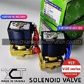  臺灣 YCT 電磁閥 SOLENOID VALVE 1/4" V2E13210 3/8" V2E10310 1/2" V2E13410