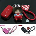 Cute Style Cartoon Car Keychain