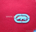 logo on cloth,embossing