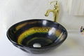 Contemporary Tempered Glass Vessel Sink