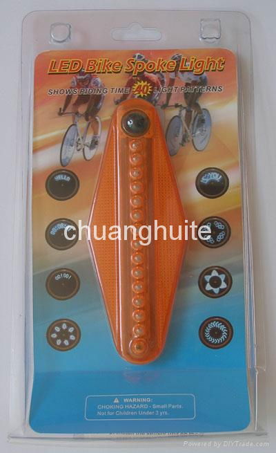 Bike Bicycle Wheel Spoke Light  4