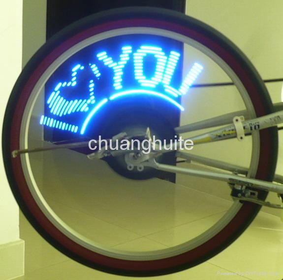Bicycle 40-pattern LED Spoke Wheel Light