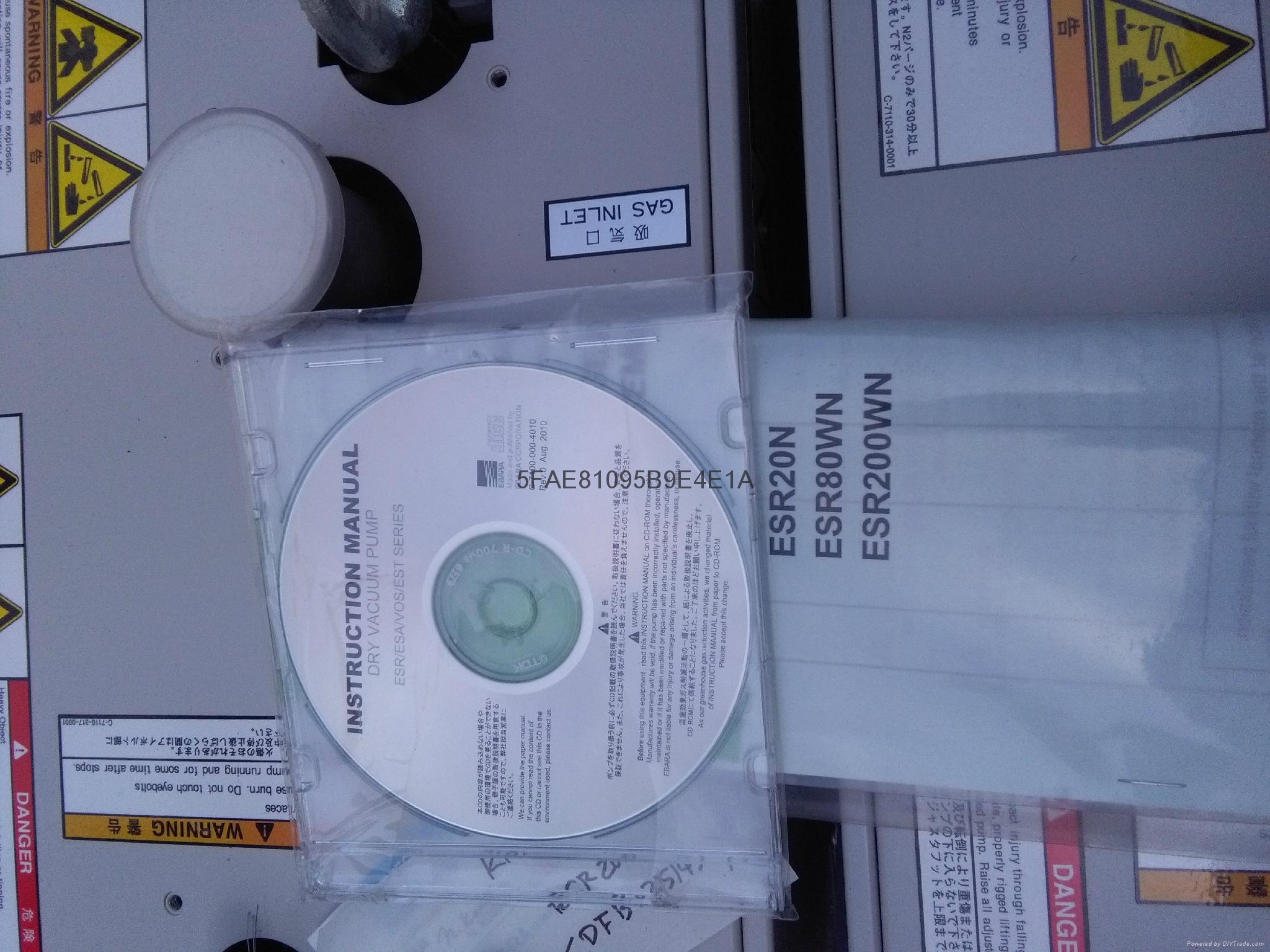 EBARA DRY PUMP ESR20N (China Services or Others) Pumps Vacuum