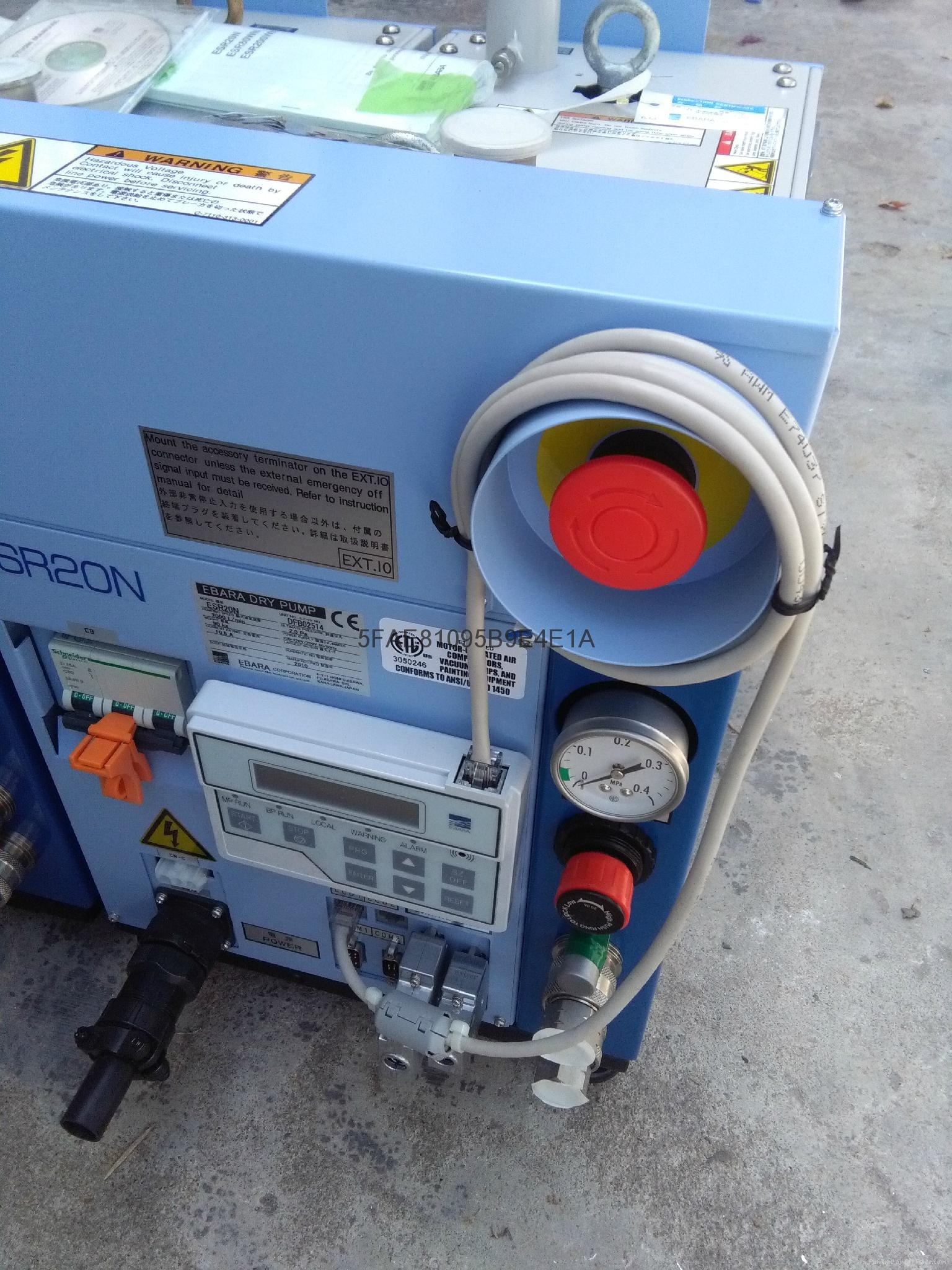 EBARA DRY PUMP ESR20N (China Services or Others) Pumps Vacuum