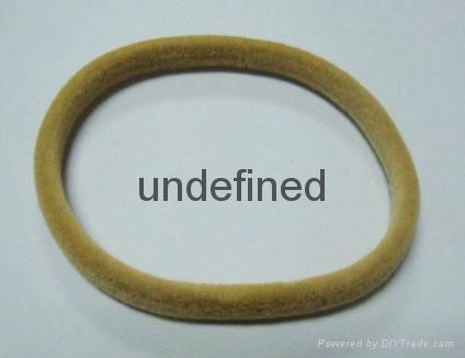 hair band coated with flocking